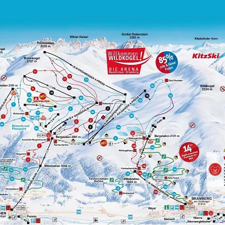 In Bramberg Near Wildkogel Arena شقة برامبرغ ام ويلدكوغه