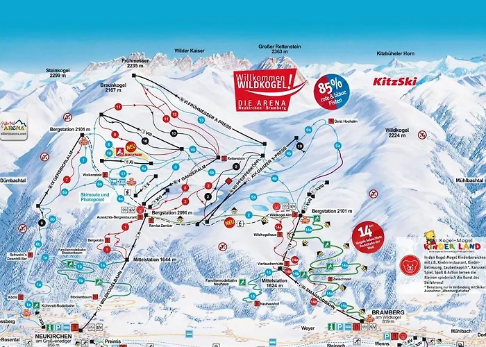 In Bramberg Near Wildkogel Arena Lejlighed Bramberg am Wildkogel